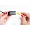 Verbatim 49146 sülearvuti dokkimisjaam/pordireplikaator USB 3.2 Gen 1 (3.1 Gen 1) USB-C must, hõbedane