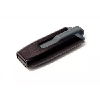 Verbatim V3 - USB 3.0 Drive 64 GB - Must, 64 GB, USB Type-A, 3.2 Gen 1 (3.1 Gen 1), ilma korgita, Must, Hall