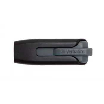 Verbatim V3 - USB 3.0 mälupulk 128 GB - Must, 128 GB, USB Type-A, 3.2 Gen 1 (3.1 Gen 1), 80 MB/s, liuguriga, must