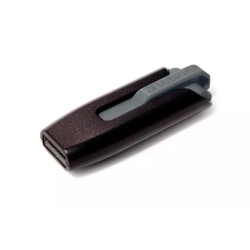 Verbatim V3 - USB 3.0 mälupulk 128 GB - Must, 128 GB, USB Type-A, 3.2 Gen 1 (3.1 Gen 1), 80 MB/s, liuguriga, must