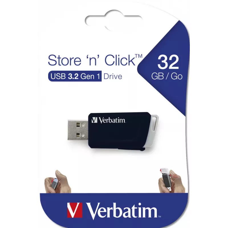Verbatim Store 'n' Click - USB 2.0 Drive 3.2 GEN1 da 32 GB - Must