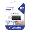Verbatim PinStripe 3.0 - USB 3.0 mälupulk 128 GB – must