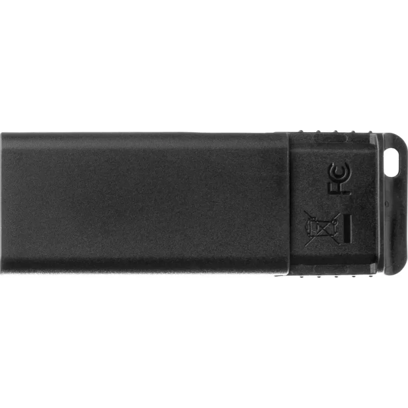 Verbatim Slider – USB-mälupulk 128 GB – must, 128 GB, 2.0, liugur, 8 g, must