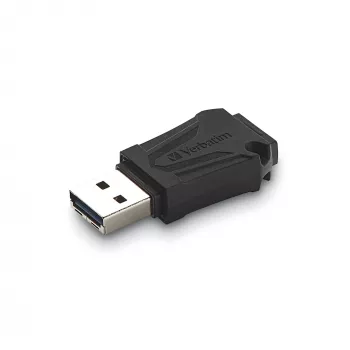Verbatim ToughMAX - USB-mälupulk 64 GB - Must, 64 GB, USB tüüp-A, 2.0, kork, 7 g, Must