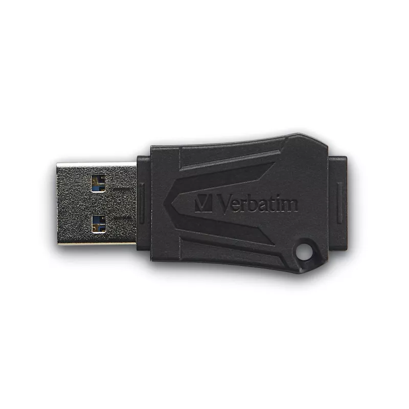 Verbatim ToughMAX - USB-mälupulk 64 GB - Must, 64 GB, USB tüüp-A, 2.0, kork, 7 g, Must