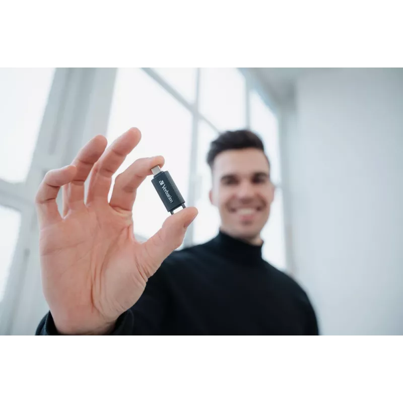 Verbatim Store 'n' Go USB-mälupulk 64 GB USB USB-C 3.2 Gen 1 (3.1 Gen 1) Must