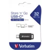 Verbatim Store 'n' Go USB-mälupulk 128 GB USB USB-C 3.2 Gen 1 (3.1 Gen 1) must