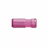 Verbatim PinStripe USB-mälupulk 128 GB USB Type-A 2.0 roosa