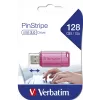 Verbatim PinStripe USB-mälupulk 128 GB USB Type-A 2.0 roosa