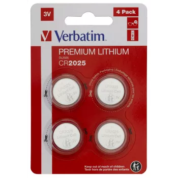 Verbatim CR2025 ühekordne patarei liitium
