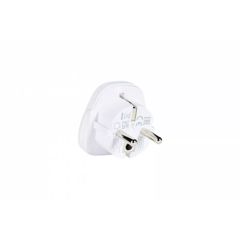 Verbatim 49541 toitepistiku adapter Universaalne Tüüp E/F hübriid Valge