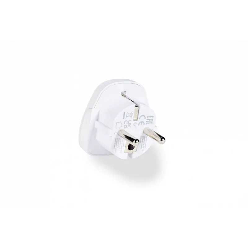 Verbatim 49541 toitepistiku adapter Universaalne Tüüp E/F hübriid Valge