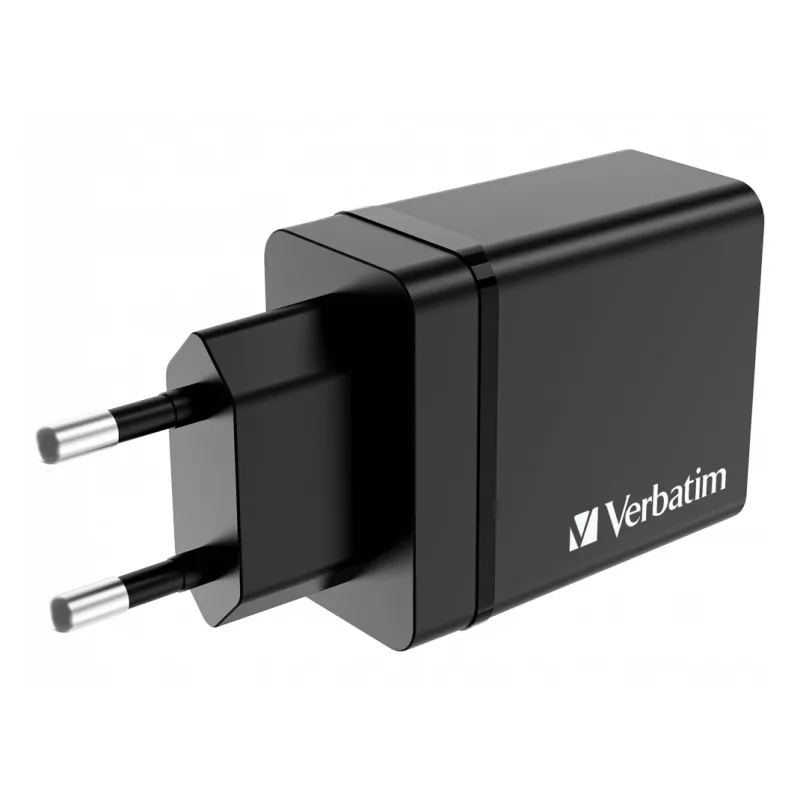 Verbatim 49700 mobiilseadme laadija Universal Must vahelduvvool Kiirlaadimine Siseruumides