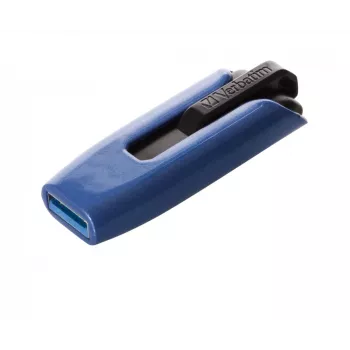 Verbatim V3 MAX - USB 3.0 mälupulk 64 GB - Sinine, 64 GB, USB Type-A, 3.2 Gen 1 (3.1 Gen 1), Slide, 10 g, Sinine