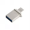 Verbatim Store 'n' Go OTG Micro USB-mälupulk 32 GB USB tüüp-A / Micro-USB 3.2 Gen 1 (3.1 Gen 1) Hõbedane
