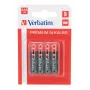 Verbatim AAA 4 blisterpakendis leelispatareid, Ühekordne patarei, AAA, Leelis, 1.5 V, 4 tk, Mitmevärviline
