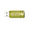 Verbatim Store 'n' Go PinStripe USB 2.0 mälupulk 32 GB, eukalüptiroheline