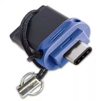 Verbatim Dual - USB 3.0 mälupulk 32 GB - USB-C / USB-A - sinine