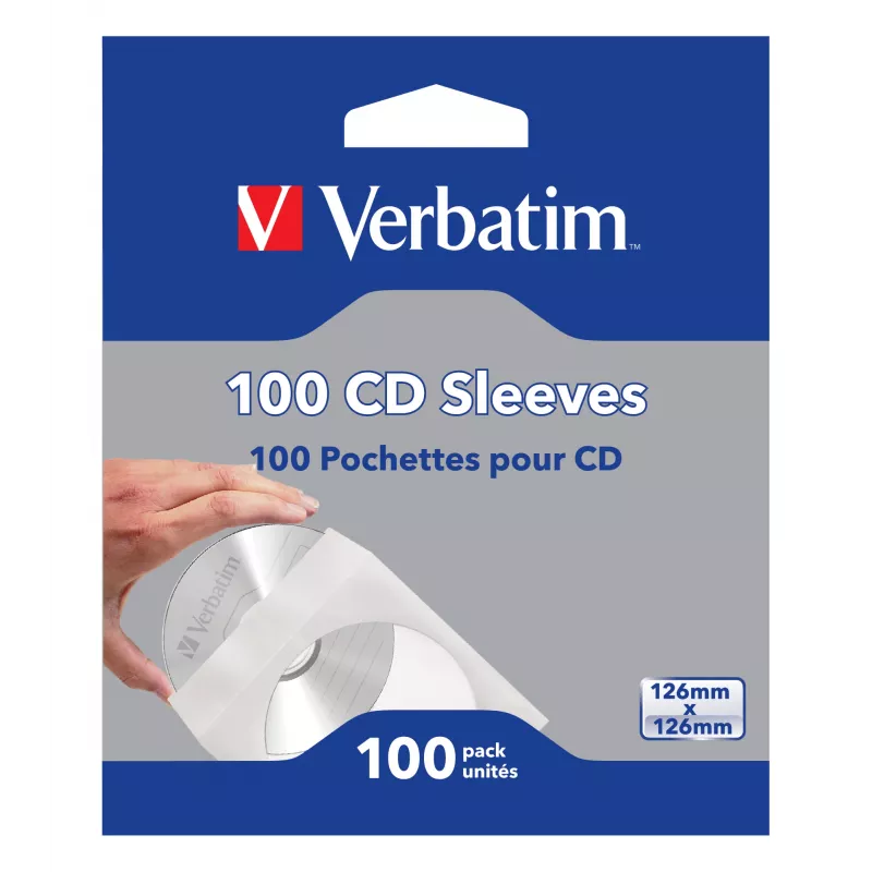 Verbatim CD-ümbrised (paber) 100 tk