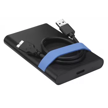 Verbatim Store'N'Go korpuse komplekt HDD/SSD korpus Must, Sinine 2,5 tolli
