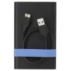 Verbatim Store'N'Go korpuse komplekt HDD/SSD korpus Must, Sinine 2,5 tolli
