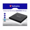 Verbatim External Slimline CD/DVD Writer optiline kettaseade DVD±RW Must