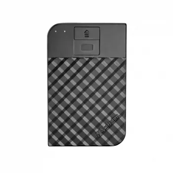 Verbatim Fingerprint Secure Portable Hard Drive 2TB, 2 TB, 3.2 Gen 1 (3.1 Gen 1), Must