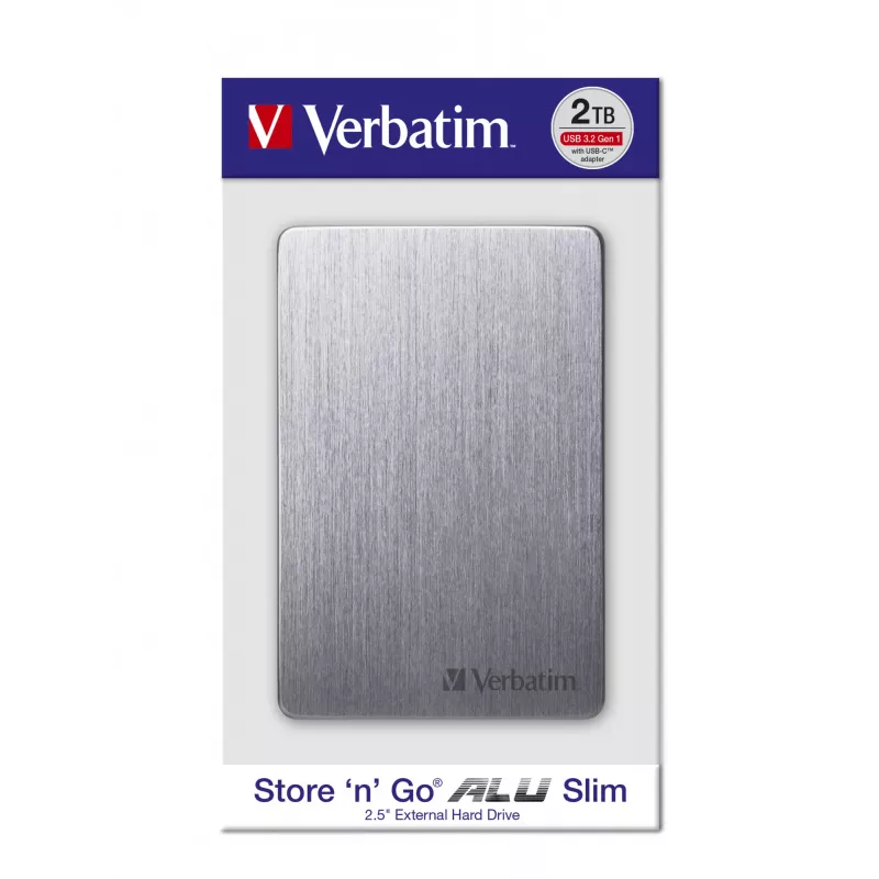 Verbatim Store 'n' Go ALU õhuke kaasaskantav kõvaketas 1 TB kosmosehall