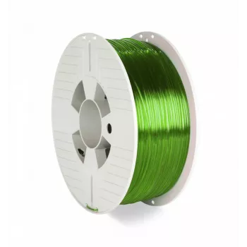 Verbatim 55057 3D-printimismaterjal polüetüleentereftalaatglükool (PETG) roheline, läbipaistev 1 kg