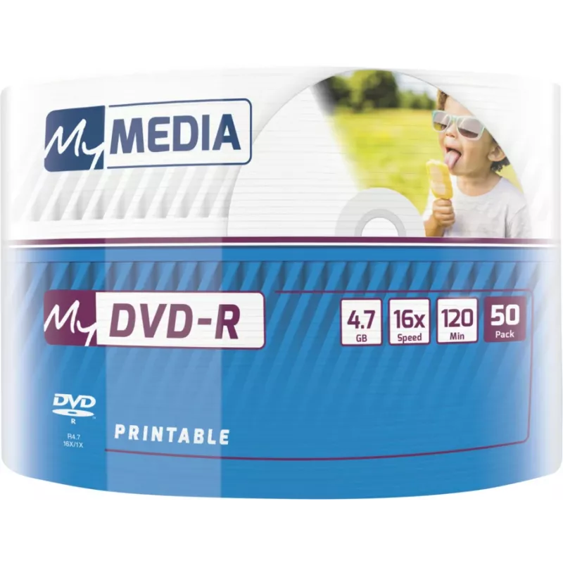 MyMedia My DVD-R 4,7 GB 50 tk