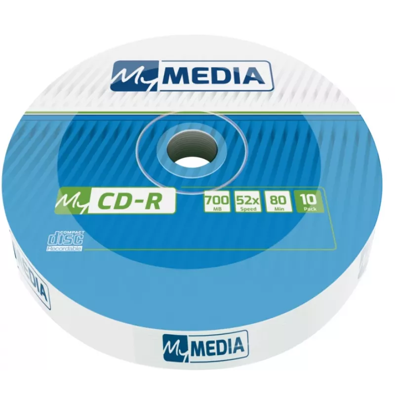 MyMedia My CD-R 700 MB 52x 10 tk