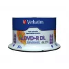 Verbatim 97693 tühi DVD 8,5 GB DVD+R DL 50 tk