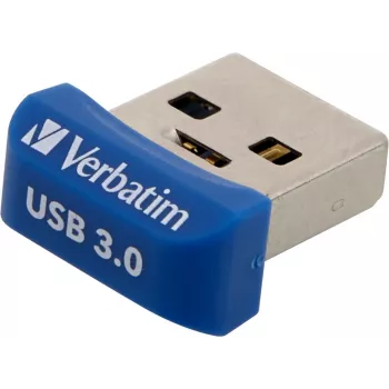 Verbatim Store 'n' Stay NANO - USB 3.0 Drive 32 GB - Sinine, 32 GB, USB Type-A, 3.2 Gen 1 (3.1 Gen 1), Kork, 3 g, Sinine