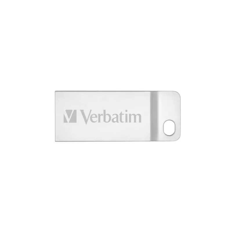 USB-mälupulk VERBATIM Metal Executive 16 GB, USB 2.0 Type-A, hõbedane, ilma korgita