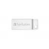 Verbatim Metal Executive - USB-mälupulk 32 GB - Hõbedane, 32 GB, USB Type-A, 2.0, ilma korgita, 3,6 g, hõbedane