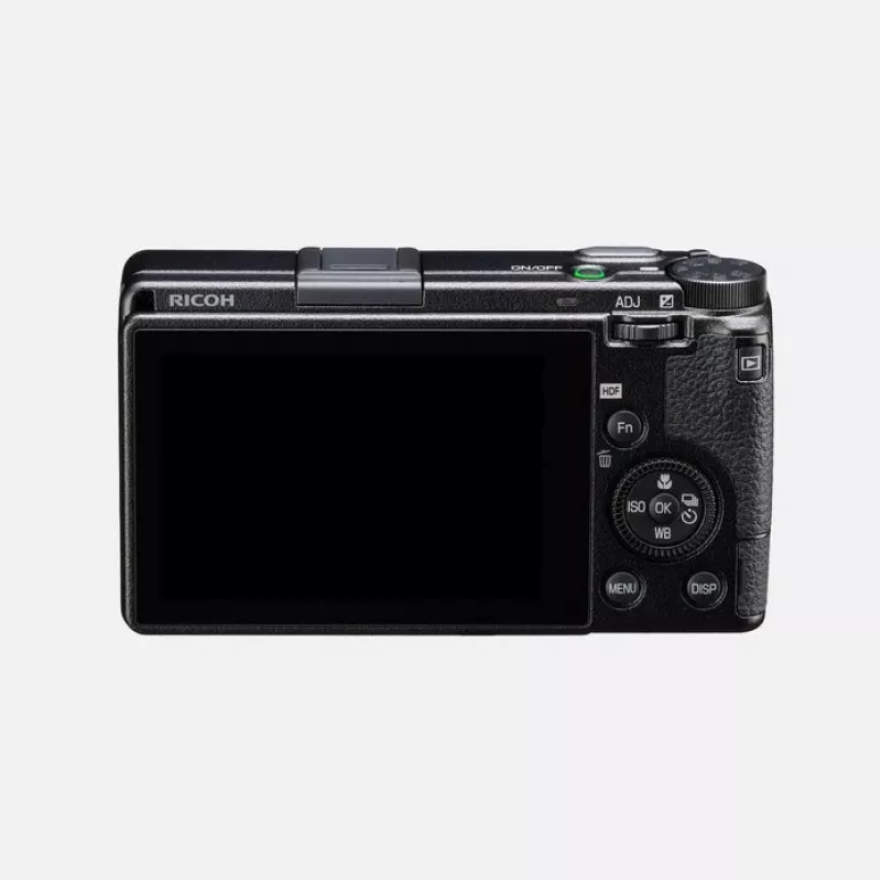 Ricoh GR IIIx HDF kompaktkaamera 24,24 MP CMOS 6000 x 4000 pikslit Must