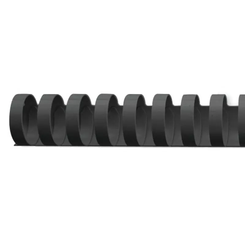 GBC CombBind Binding Combs 19mm A4 21R, must, 180 lehte, polüvinüülkloriid (PVC), A4, 1,9 cm, 990 g