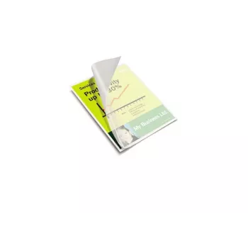 GBC Lamination Pouch A4 High Speed 100 Micron, Glossy, Transparent, A4, 0.2 mm, 216 mm, 303 mm