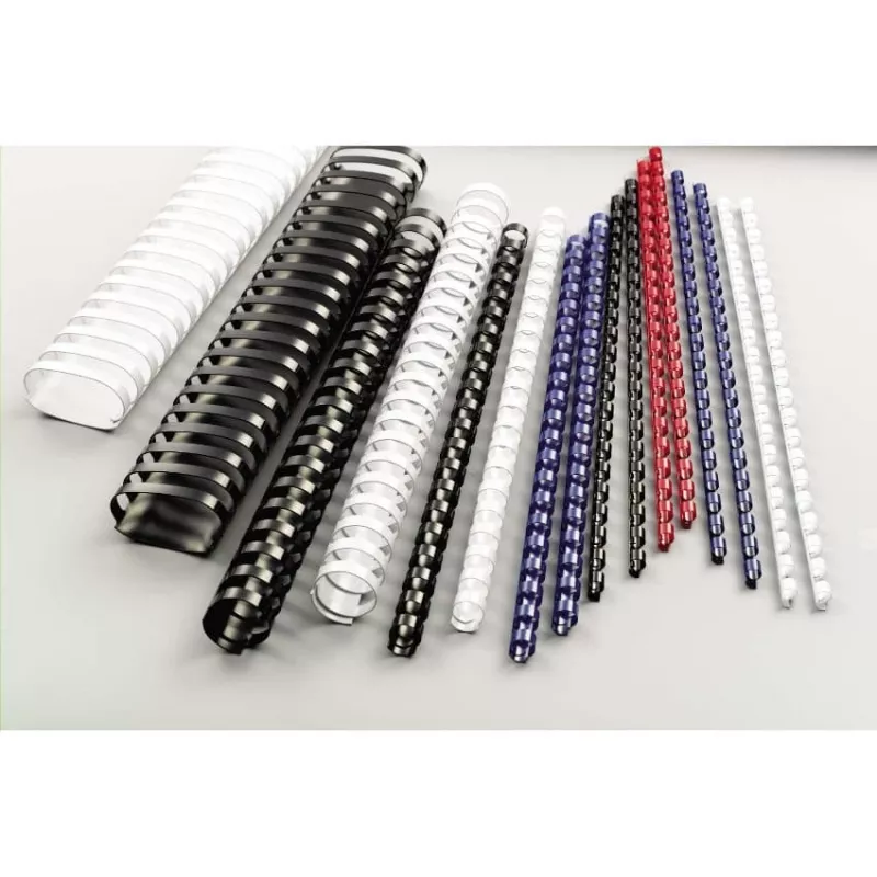 GBC CombBind Binding Combs 6mm A4 21R, Must, 25 sheets, Polyvinyl chloride (PVC), A4, 6 mm, 220 g