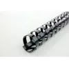 GBC CombBind Binding Combs 6mm A4 21R, Must, 25 sheets, Polyvinyl chloride (PVC), A4, 6 mm, 220 g