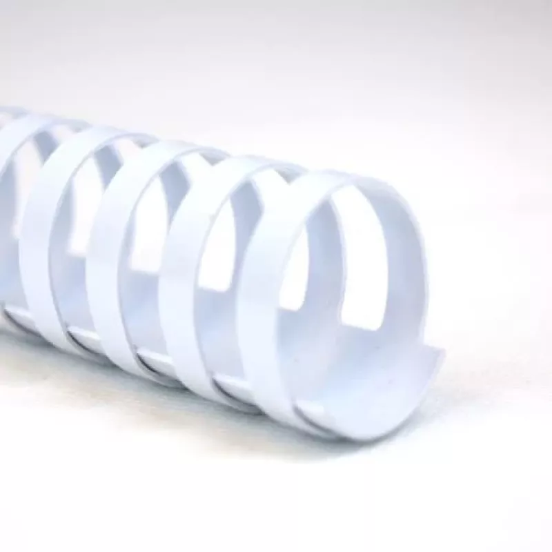 GBC CombBind Binding Combs 10mm A4 21R, valge, 65 lehte, polüvinüülkloriid (PVC), A4, 1 cm, 290 g