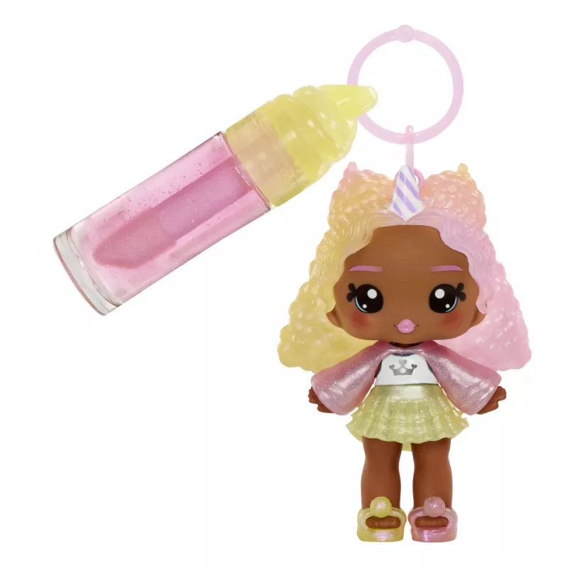 MGA Entertainment Yummiland huuleläike nukk, seeria 2 – suhkruvatt (Nia Candy Fluff)