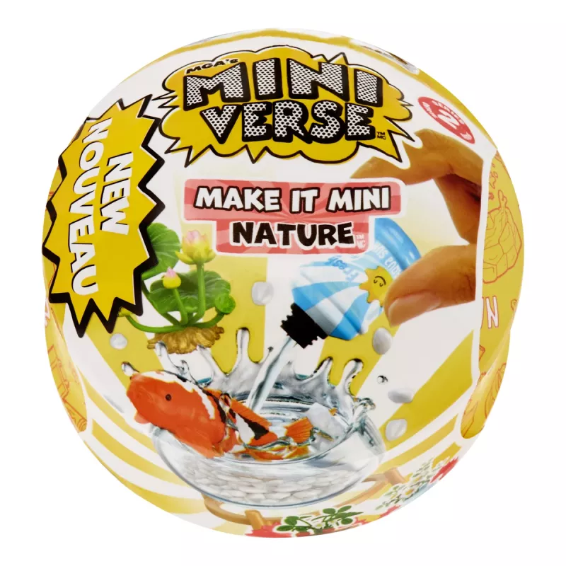 Miniverse MGA's - Make It Mini Nature Series 2 PDQ-s, 8 a, Mitmevärviline, Plastik