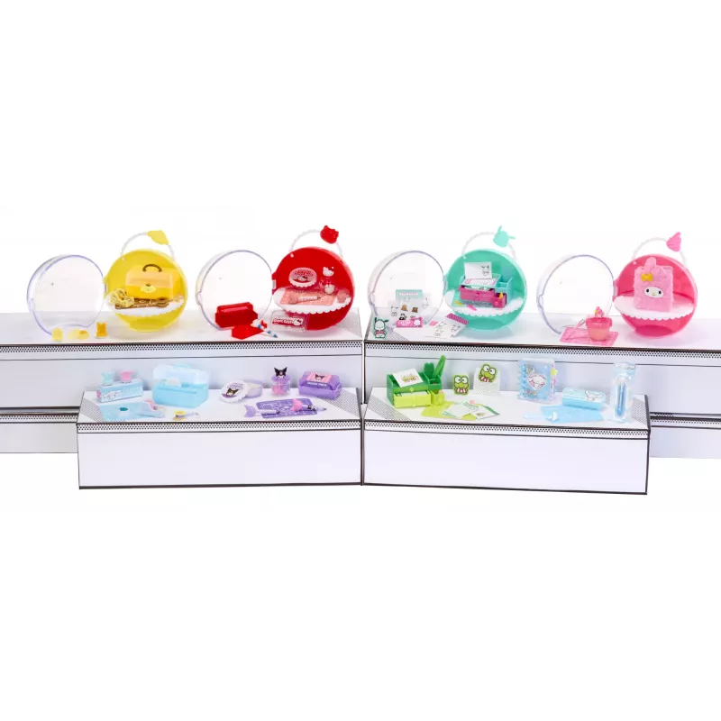 Miniverse Make It Mini Hello Kitty and Friends Series 3, 8 a, Hello Kitty, Mitmevärviline, Plastik, Vaik