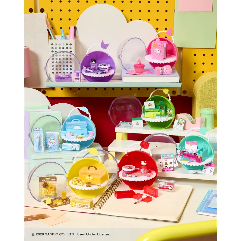 Miniverse Make It Mini Hello Kitty and Friends Series 3, 8 a, Hello Kitty, Mitmevärviline, Plastik, Vaik