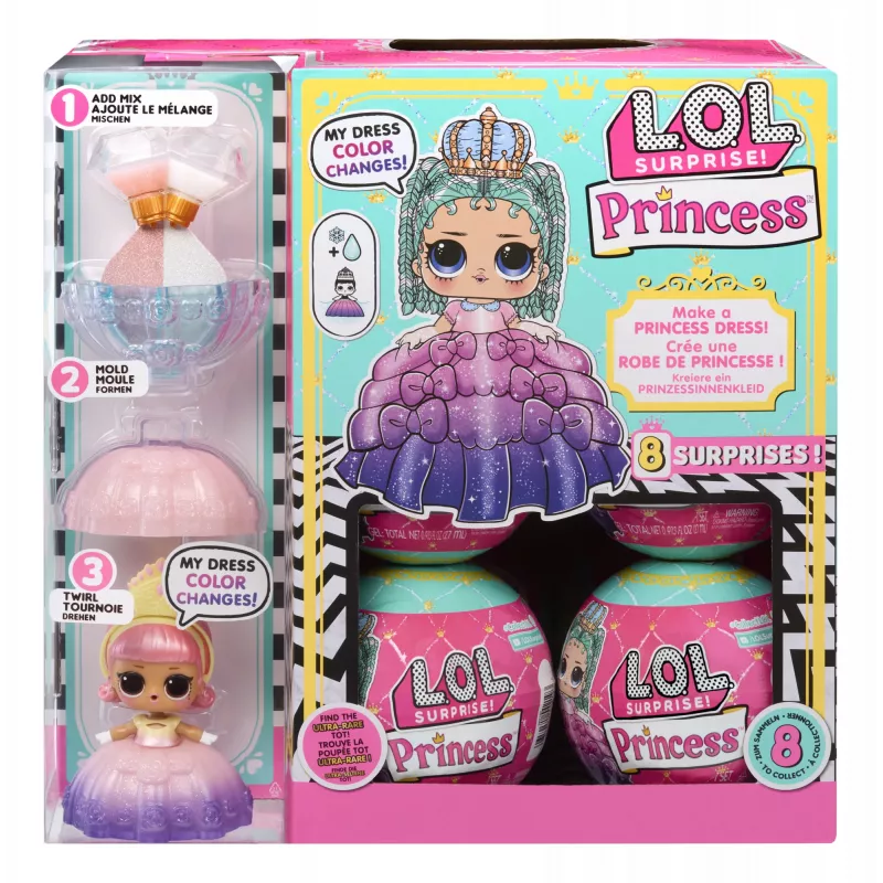 L.O.L. Surprise L.O.L. Surprise Printsess Nukud Assortii PDQ-s