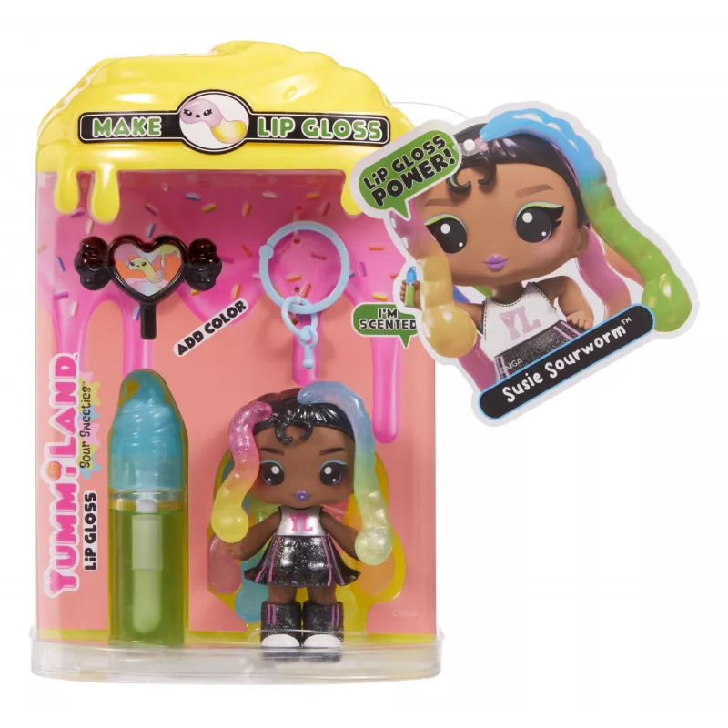 MGA Entertainment Yummiland huuleläike-nukk Sour Sweeties - Sasha Sourworms