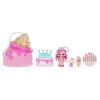 MGA Entertainment Yummiland Beauty Bag Playset + Lip Gloss nukk - Ice Cream Beauty Bag