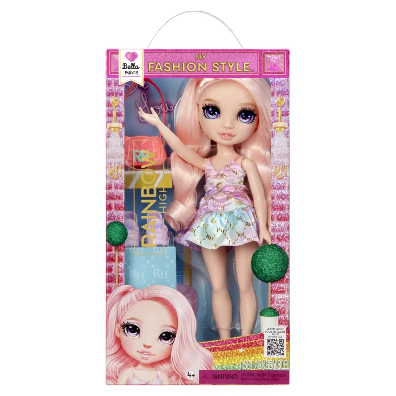 Rainbow High My Fashion Style moenukud – Bella, Moenukk, Naine, 4 a, Poiss/Tüdruk, 280 mm, Mitmevärviline
