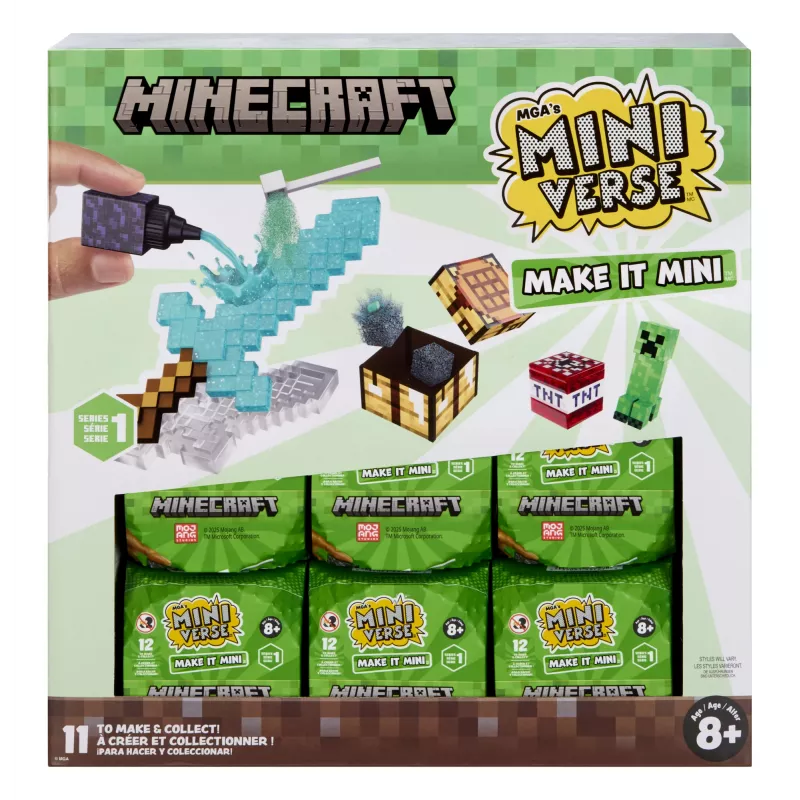 Miniverse Make It Mini Minecraft, 99 a, 1000 cm³, 22000 cm³
